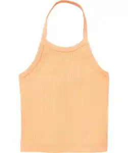 Neckholdertop in Apricot, apricot