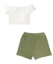 Bild 1 von T-Shirt + Shorts, Khaki