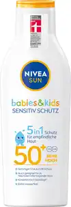 NIVEA SUN Kids sensitiv Schutz & Pflege 50+ Sonnenmilch, 200 ml