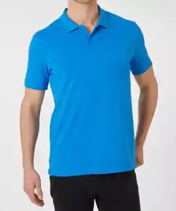 Poloshirt aus Baumwolle, blau