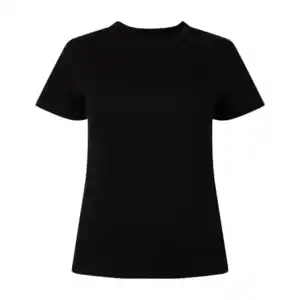 T-Shirt mit Rippstrick