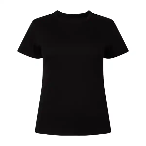 Bild 1 von T-Shirt mit Rippstrick