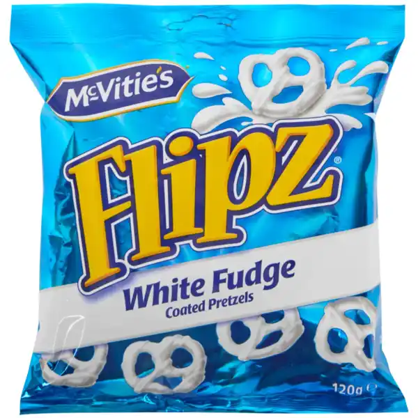 Bild 1 von McVitie’s Flipz Coated Pretzels White Fudge