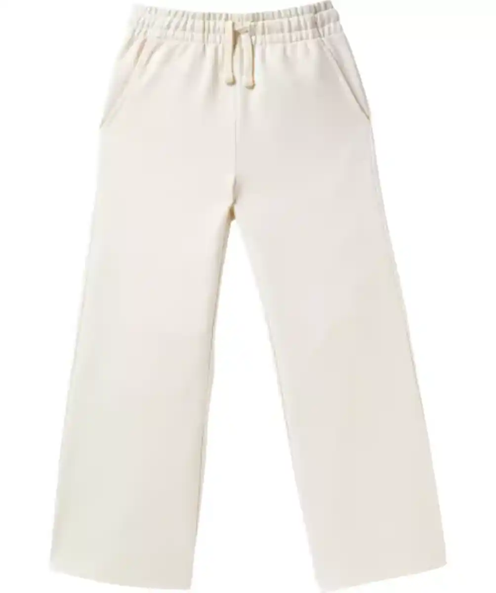 Bild 1 von Hoch geschnittene Jogginghose, creme