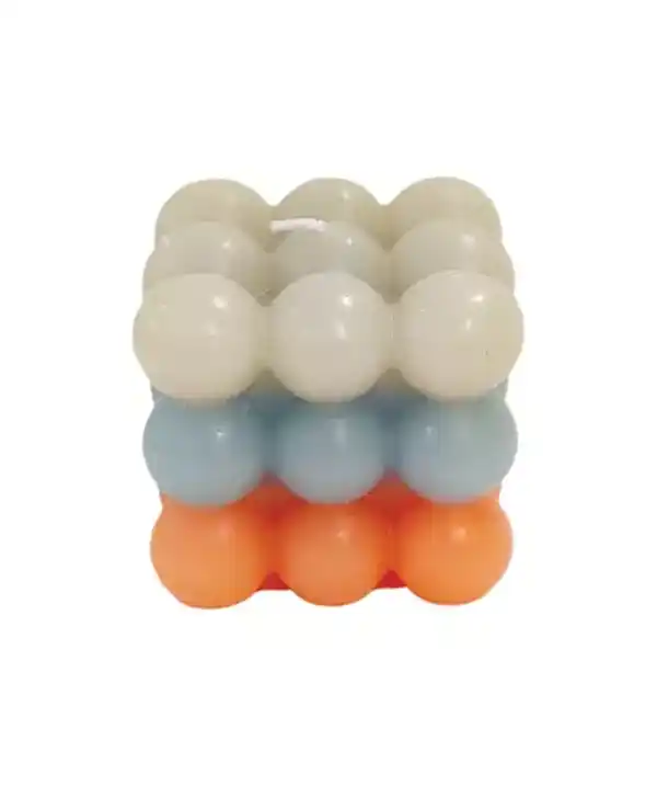 Bild 1 von Kerze Bubbles, grau