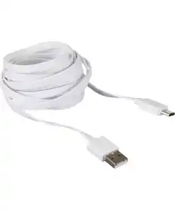 Lade- und Datenkabel, weiß