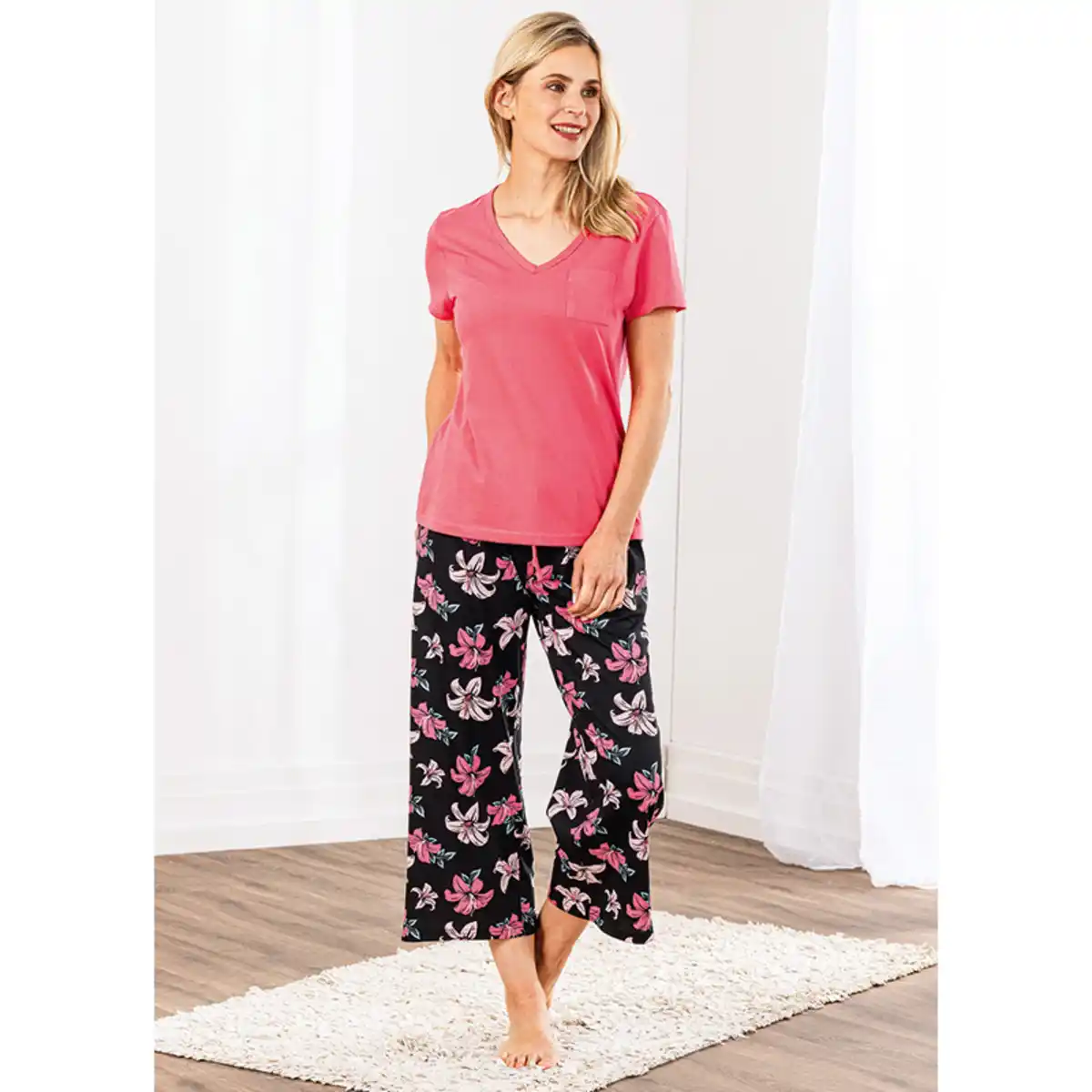 Bild 3 von Ellenor Pyjama mit Culotte-Hose