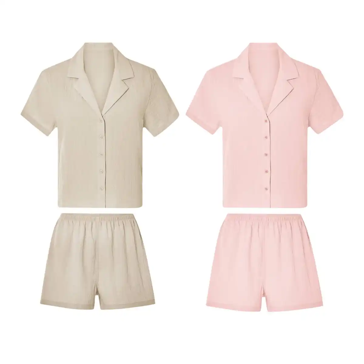 Bild 1 von OYANDA® Damen-Musselin-Pyjama, 2-teilig