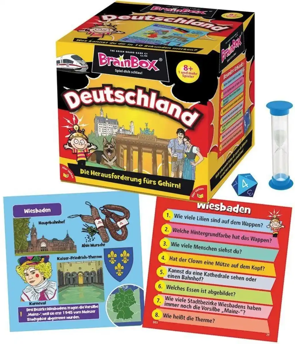 Bild 1 von BrainBox Spiel, Gedächtnisspiel Deutschland