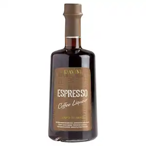 RAVINI Italienischer Kaffee-Likör 500 ml, Espresso
