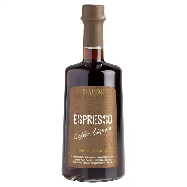 Bild 1 von RAVINI Italienischer Kaffee-Likör 500 ml, Espresso