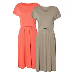 OYANDA® Damen-Leinenkleid