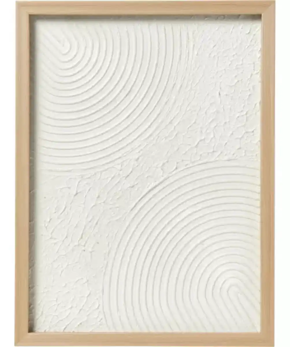 Bild 1 von Wandbild mit Gipsmotiv, naturfarben