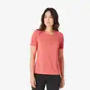 Bild 1 von QUECHUA Wandershirt Damen kurzarm - MH500 rot