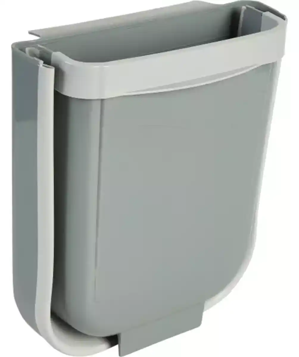 Bild 1 von Mülleimer zum Aufhängen, grau/weiß