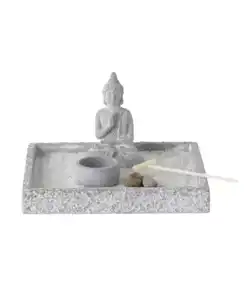 Kleiner Zen-Garten, grau