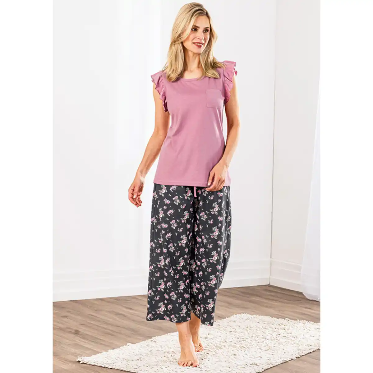 Bild 2 von Ellenor Pyjama mit Culotte-Hose