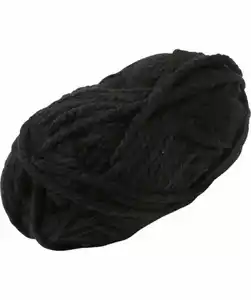 Strickgarn, schwarz