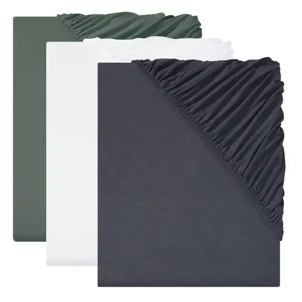 Bild 1 von LIV&BO® Jersey-Spannbettlaken ca. 90 - 10 x 200 cm