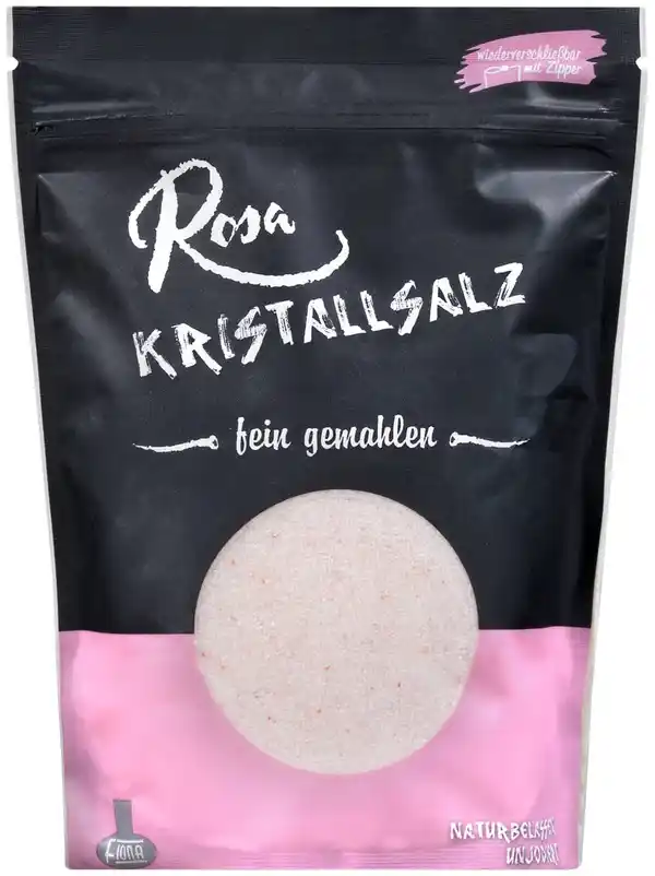 Bild 1 von FIONA Rosa Kristallsalz, 500-g-Beutel