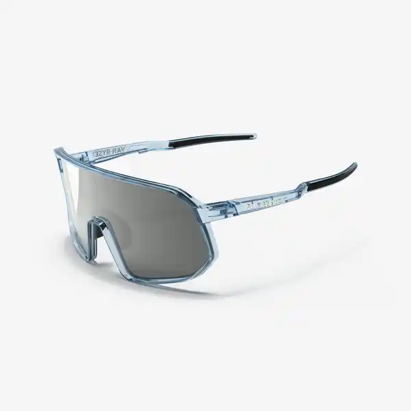 Bild 1 von VAN RYSEL Fahrradbrille Kategorie 3 Roadr 900 Perf blau/durchscheinend