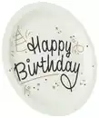 Bild 1 von Pappteller Geburtstag, weiß