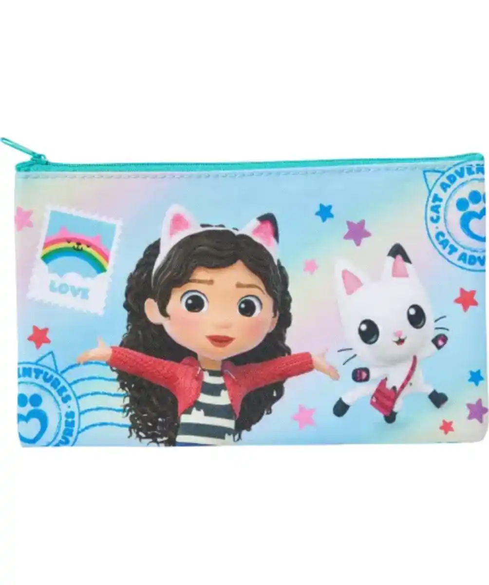 Bild 1 von Gabby's Dollhouse Lizenz Etui, hellblau