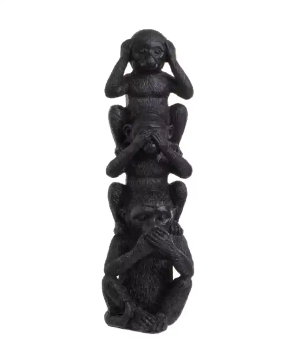 Bild 1 von Deko-Affen, schwarz