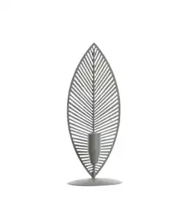 Kerzenhalter Blatt, hellgrün