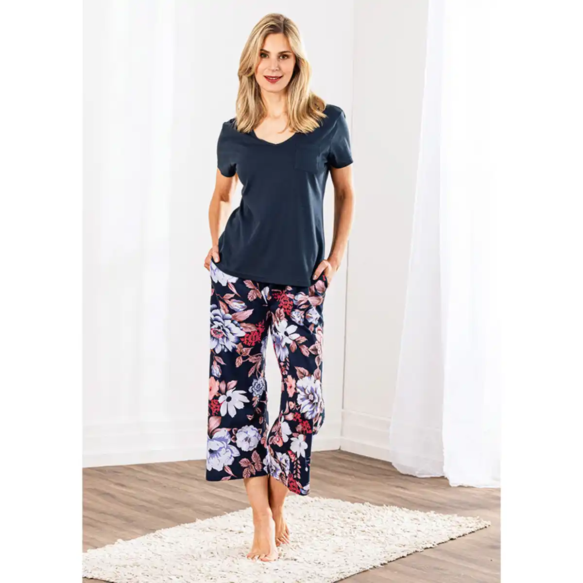 Bild 1 von Ellenor Pyjama mit Culotte-Hose