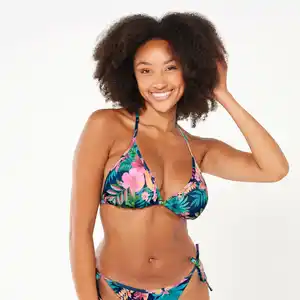 OLAIAN Bikini-Oberteil Damen Triangel Mae Borabora blau