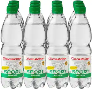 LÖWENSTEINER SPORT Mineralwasser, Packg. 12 x 0,5-l-PET-Fl.