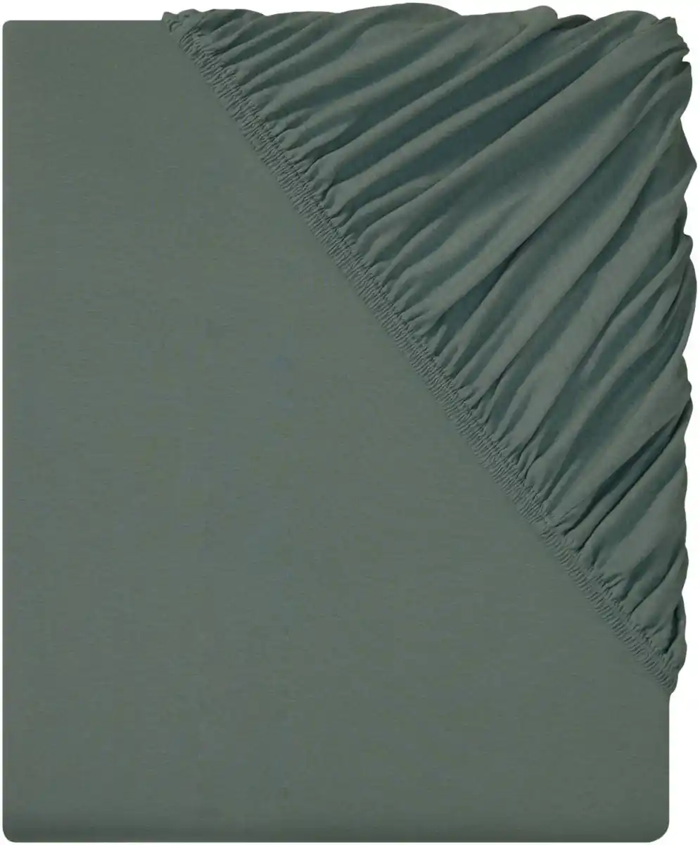 Bild 2 von LIV&BO® Jersey-Spannbettlaken ca. 180 - 200 x 200 cm