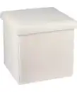 Bild 1 von Sitzhocker Teddyfell, weiß