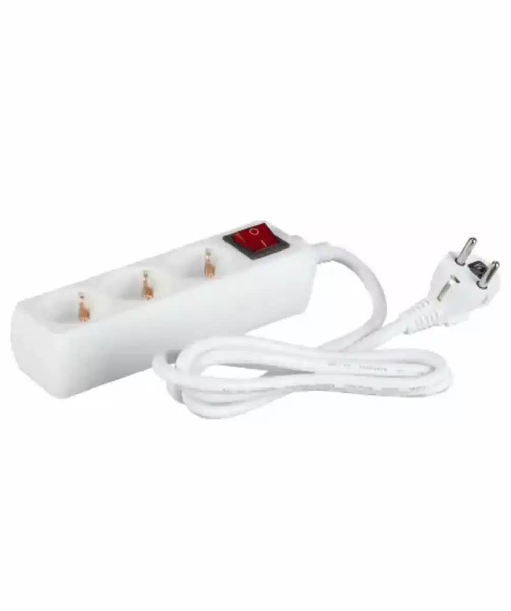 Bild 1 von Steckdosenleiste, weiß