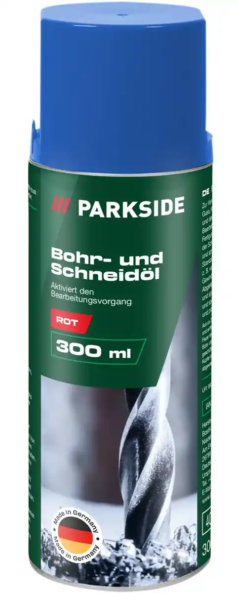 Bild 1 von PARKSIDE® Bohr- und Schneidöl, 300-ml-Dose