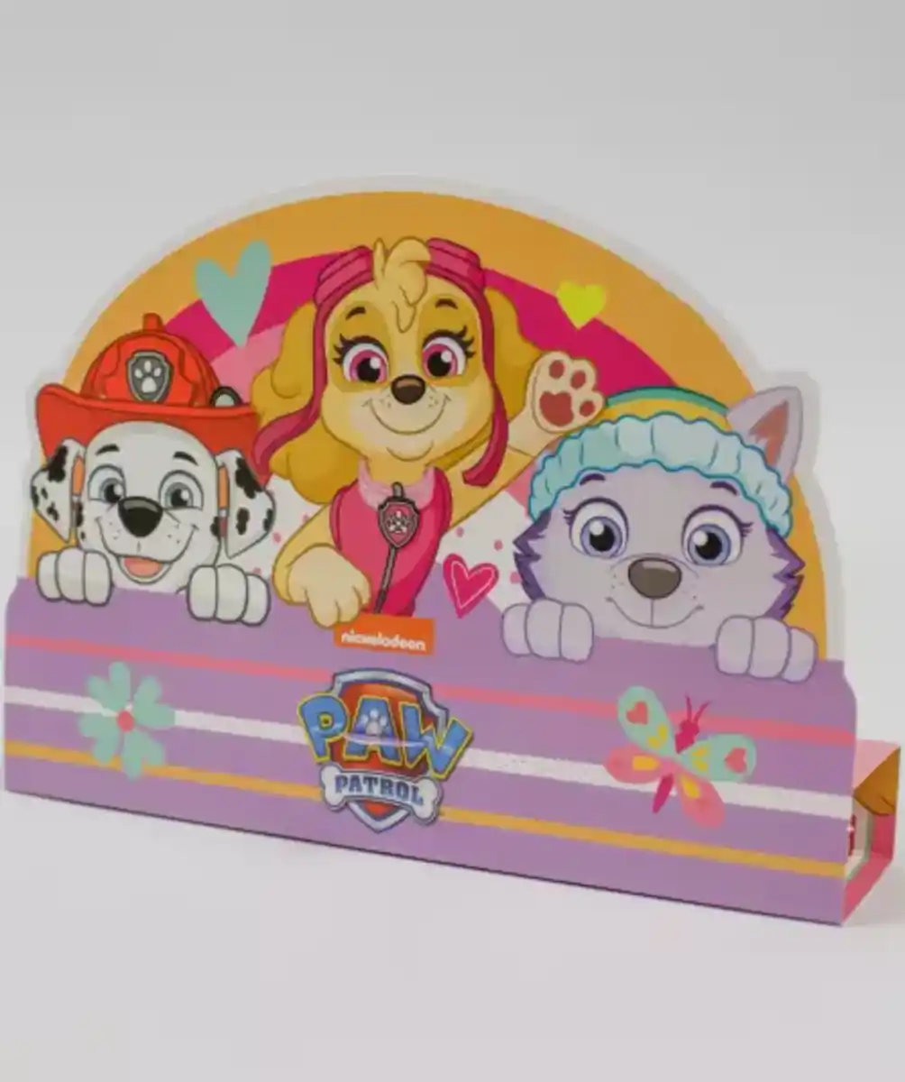 Bild 1 von Paw Patrol Lizenz Einladungskarten mit Umschlägen, lila