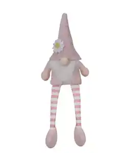 Deko-Wichtel Frühling, rosa