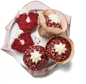 Red Velvet Muffin, Stück
