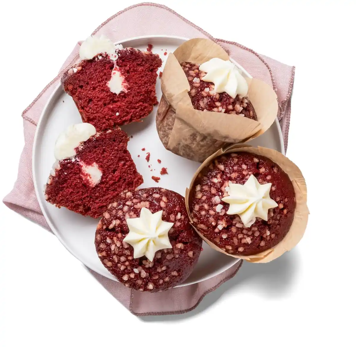 Bild 1 von Red Velvet Muffin, Stück