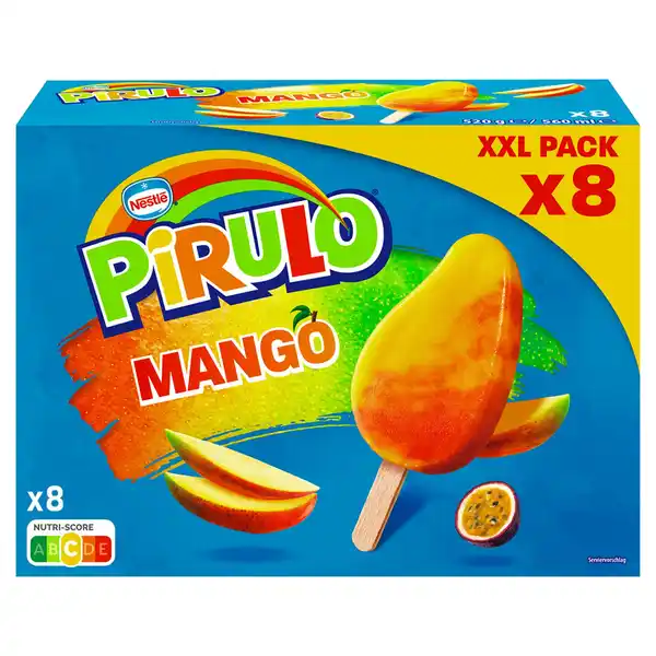 Bild 1 von NESTLÉ Pirulo XXL Mango 8 x 70 ml
