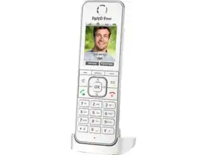 AVM FRITZ!Fon C6 Schnurloses Telefon, Weiß, Weiß