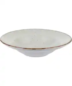Pastateller gesprenkelt, grau
