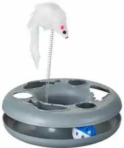 Katzenspielzeug, grau