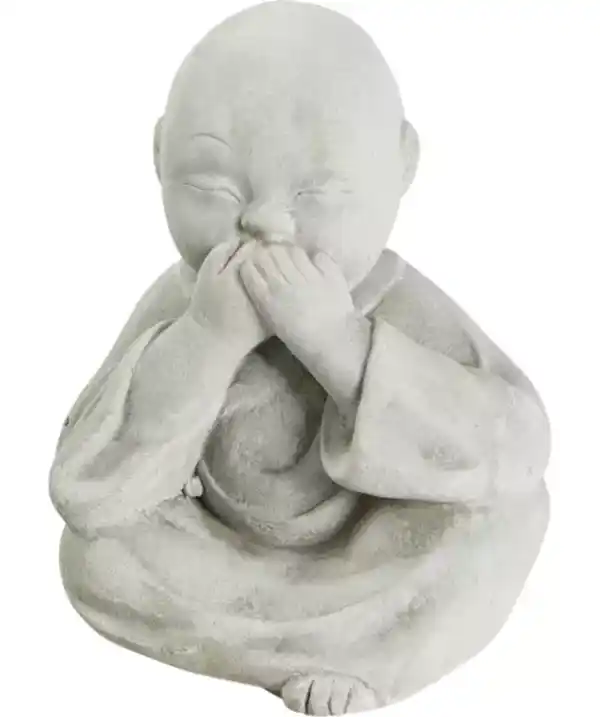 Bild 1 von Deko-Buddha aus Zement, grau