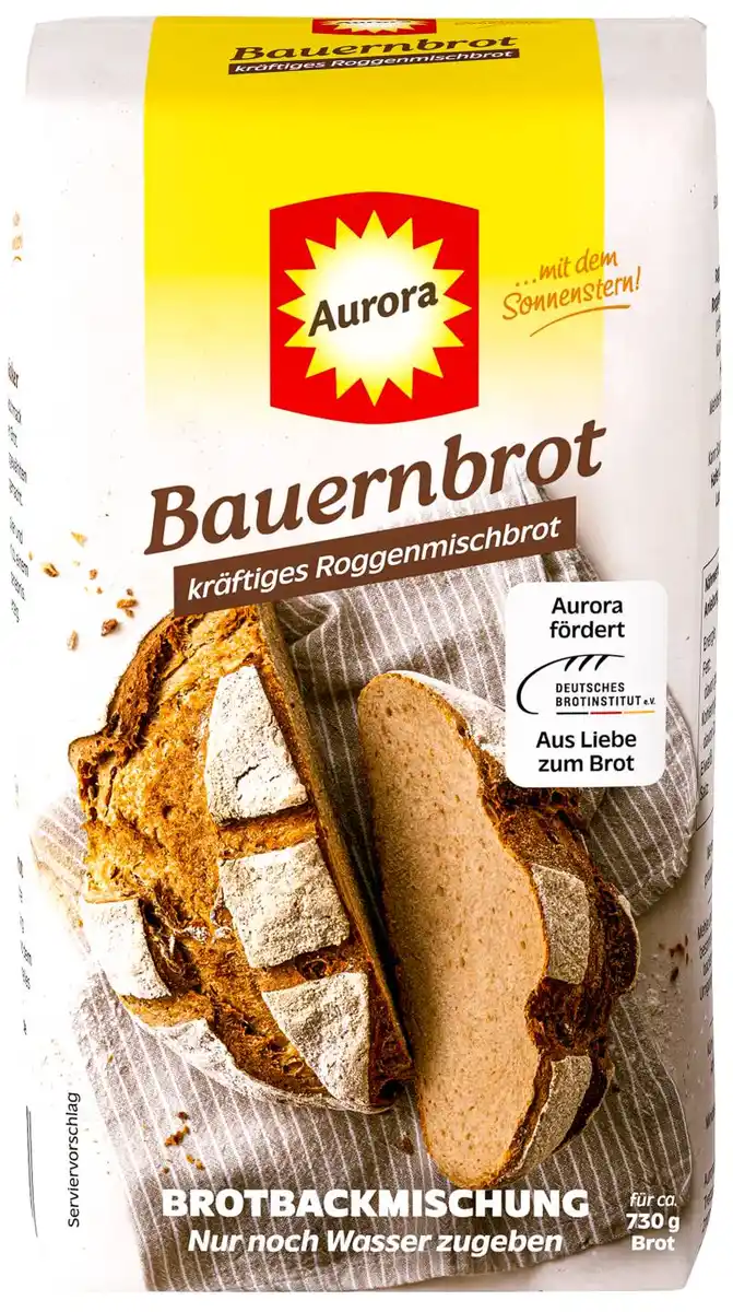 Bild 1 von AURORA Brotbackmischung, 500-g-Packg.