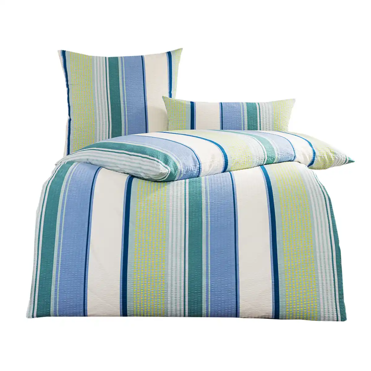 Bild 1 von Baumwoll-Seersucker-Bettwäsche