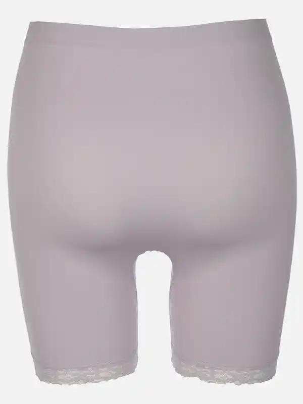 Bild 2 von Damen Longpant mit Spitzenbesatz Grau