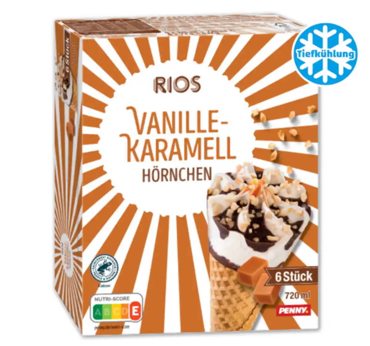Bild 1 von RIOS Vanille-Karamell Hörnchen*