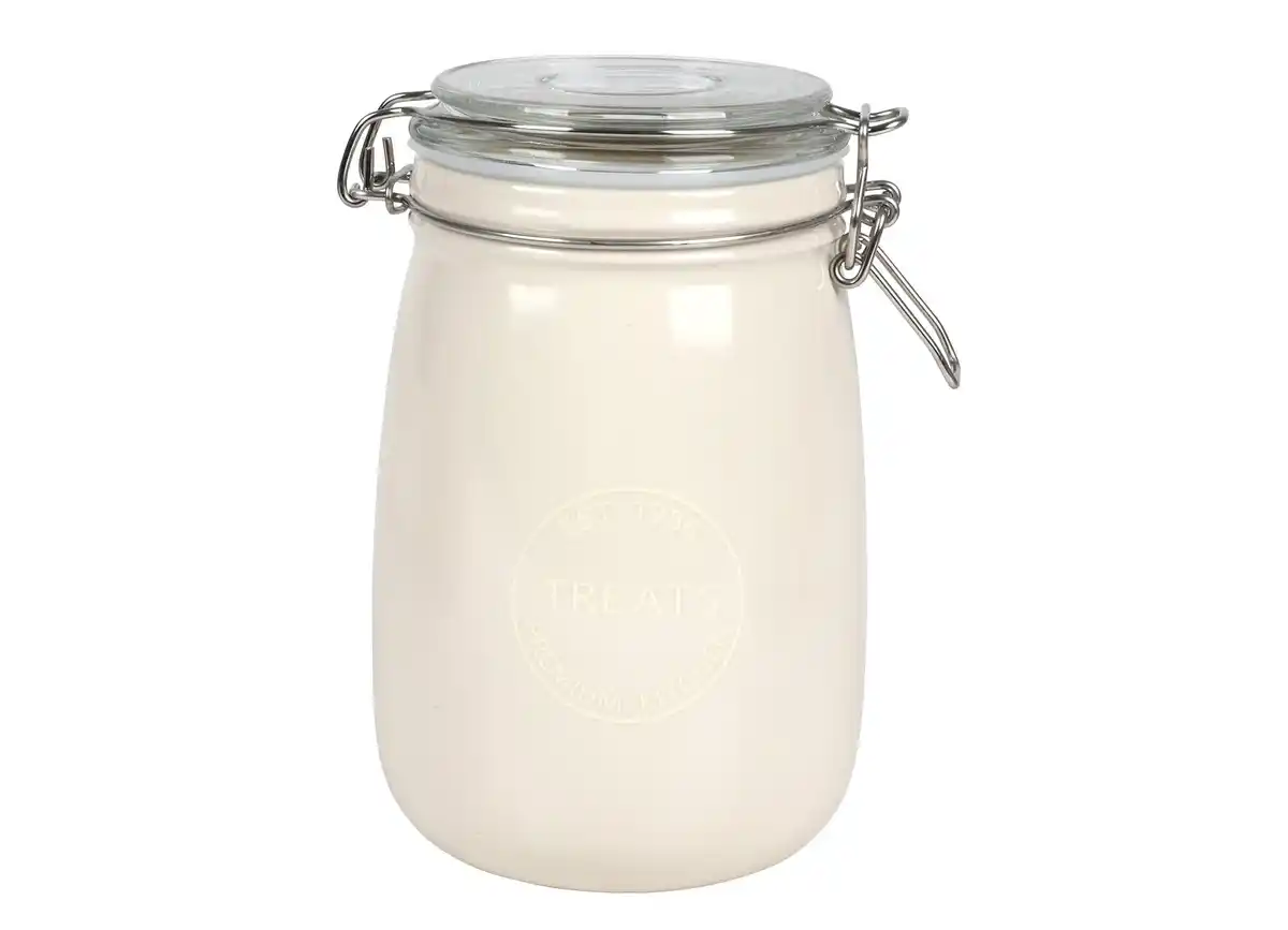 Bild 1 von Keramik-Vorratsdose mit Drahtbügelverschluss